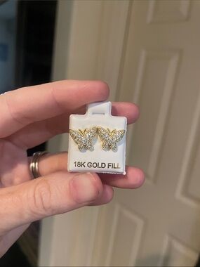 Butterfly Stud Earrings